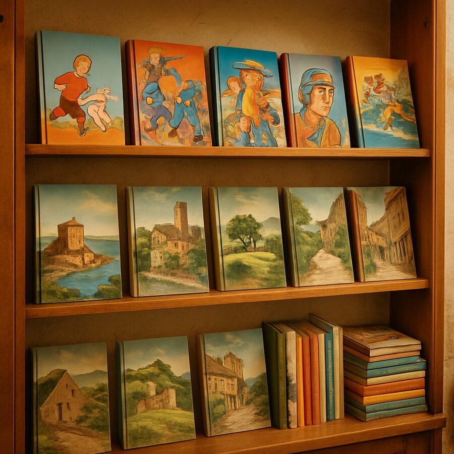 Bandes dessinées et ouvrages de patrimoine